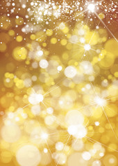 Wall Mural - vector bokeh, sparkle, holiday background.