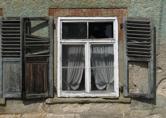 Altes Fenster im Vorschwazwald