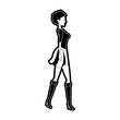 © Jemastock - Fashion woman cartoon icon vector illustration graphic design