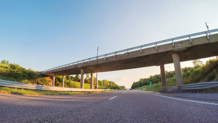 Fototapete - Cross-country road trip