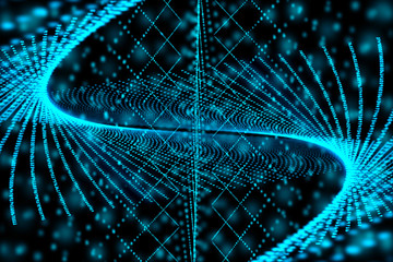 Poster - Technology, innovation and future backdrop