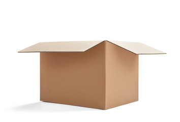 Poster - box package delivery cardboard carton