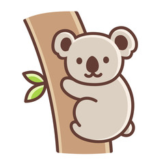 Poster - Cute cartoon koala