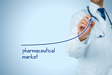 Wall Mural - Growing pharmaceutical market