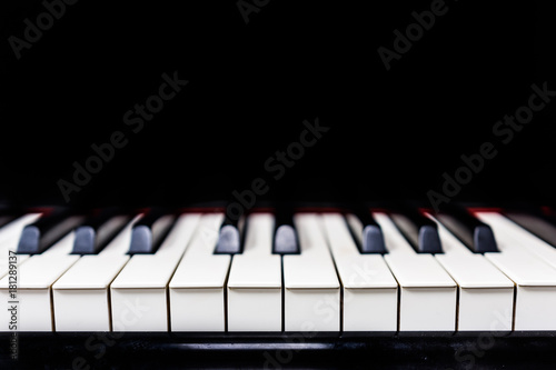 Fotografia  Piano keyboard keys