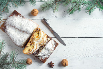 Wall Mural - Christmas stollen