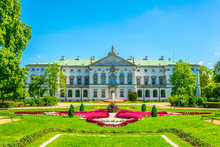 The Krasinski Palace In Warsaw, Poland
