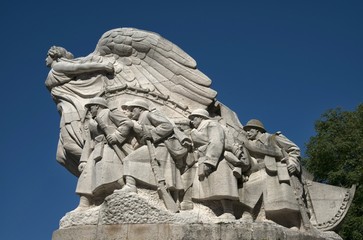 Canvas Print - Monument aux Morts de Cambrai, Nord, France