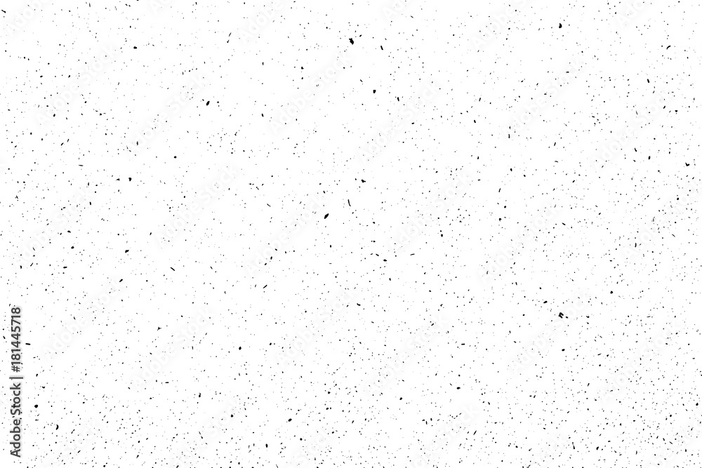 Distressed halftone grunge black and white vector texture - wrapping pack paper background for creation abstract vintage design effect with noise, scratch and grain. - obrazy, fototapety, plakaty 