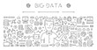 © karpenko_ilia - Horizontal line banner for big data