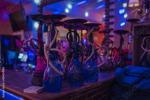 Fotomural Urban Shisha Hookah Wasserpfeifen Lounge Bar