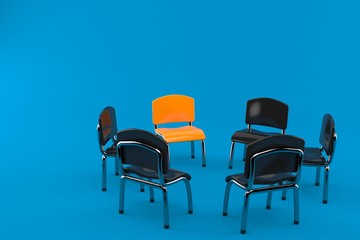 Poster - Chairs in circle