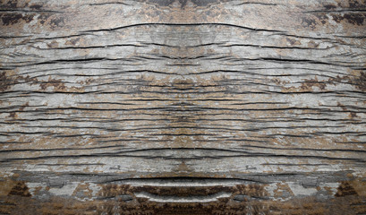 Wall Mural - rust wooden