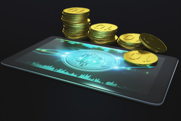 Poster - E-commerce and banking concept
