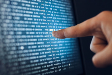 program, programming, programmer, hand, computer, hacker, sensor