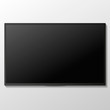 © kasheev - TV, modern blank screen lcd, led, isolate on background