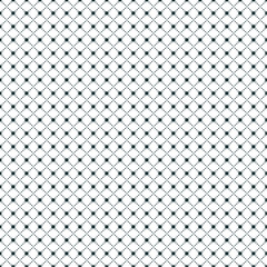 Poster - Abstract vector seamless pattern with dots on white background. Flat vintage illustration of circles. Color image. Fashion filing. Repeating geometric tiles with dotted rhombus. Elegant print.