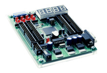 Electronics Experimental Printed Circuit Board. Use As Education And Industry Concept