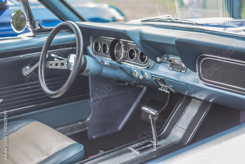 Photographie Classic Mustang interior