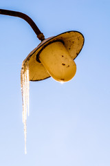 Poster - old streetlamp