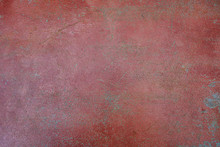 Background Of Red Steel Plate