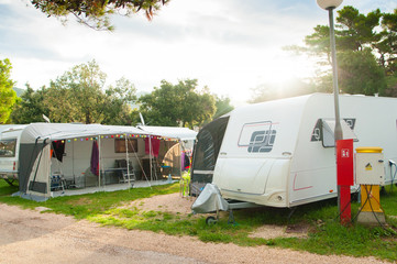 campers at the campsite