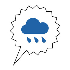 Sticker - Regenwetter - Aktion