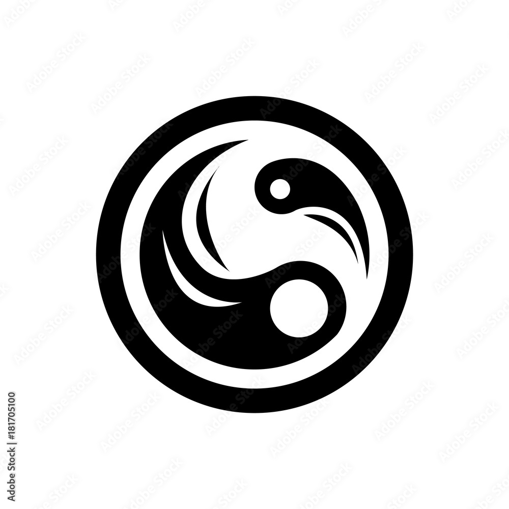 Vector illustration of air element icon, line round symbols. Logo template.  Wind symbol. Pictograph. Stock Vector | Adobe Stock, image size:1000x1000