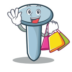 Sticker - Shopping nail character cartoon style