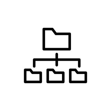 Folder flat icon