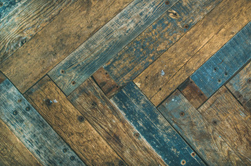 Wall Mural - Reclaimes rustic wooden barn door, wall or table texture, background and wallpaper