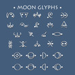 Moon Glyphs Symbol