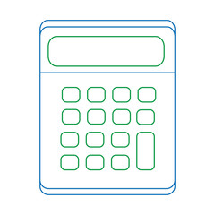 Poster - Isolated calculator design