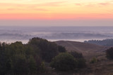Fototapeta Na ścianę - Misty dawn over the hills