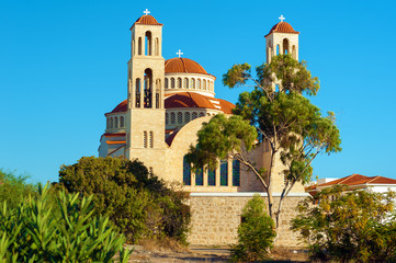 Wall Mural - Agioi Anargyroi church in Paphos, Cyprus