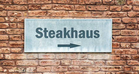  Schild 225 - Steakhaus
