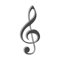 Treble Clef icon, Musical key