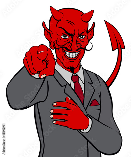 Devil Business Man