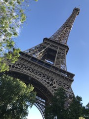 France - Paris - Eiffel tower - Sky