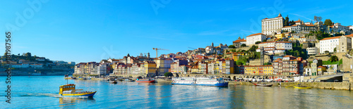 Panoramic view of Porto, Portugal