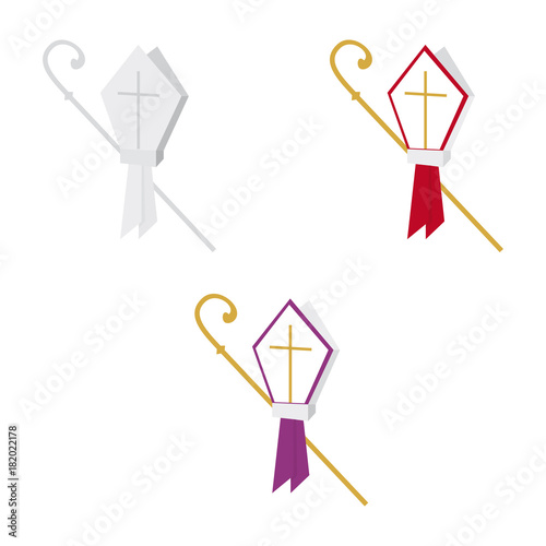 Cappello del vescovo Buy this stock vector and explore similar vectors at Adobe Stock Adobe Cappello del vescovo Buy this stock vector and explore similar vectors at Adobe Stock Adobe