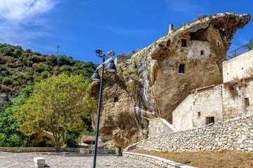 Canvas Print - Domus de Janas  Sedini  La Rocca Sardinien Felsengrab