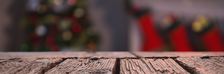 Poster - Composite image of rusty wooden plank