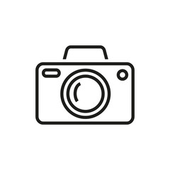 Poster - Photo Camera Vector Icon