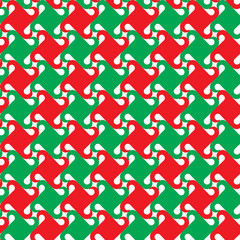Wall Mural - Swirly Holiday Pattern 5