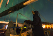 sailing boat,Northern lights,Tromso
