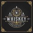 © Raftel - Vintage Luxury Monogram Banner Template Design