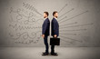 © ra2 studio - Businessman with two choices