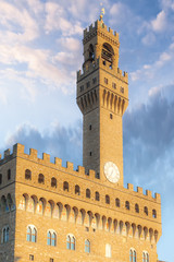 Wall Mural - Palazzo Vecchio is the town hall of Florence in Italy