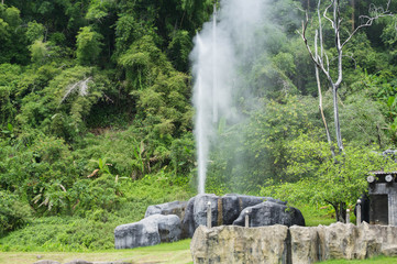 Sticker - hot spring